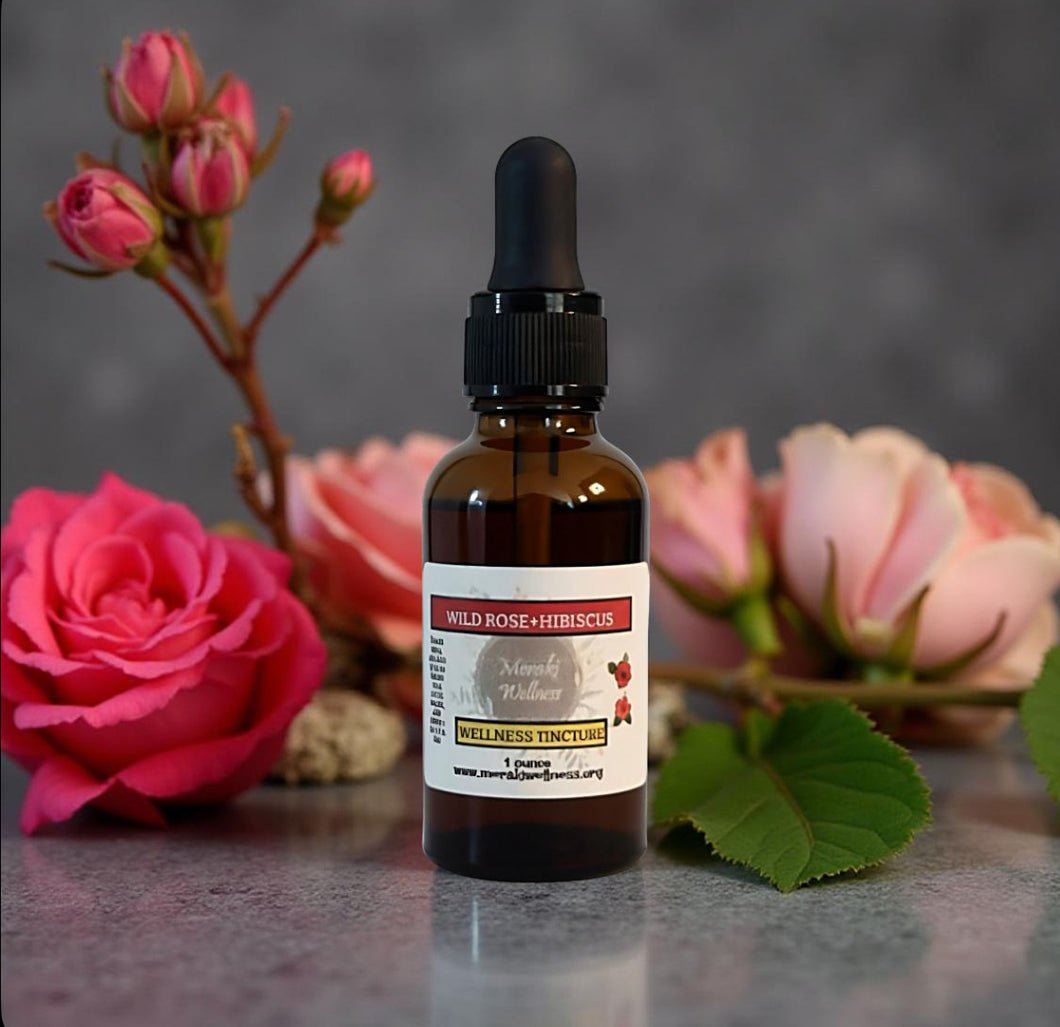 Wild Rose+Hibiscus Tincture