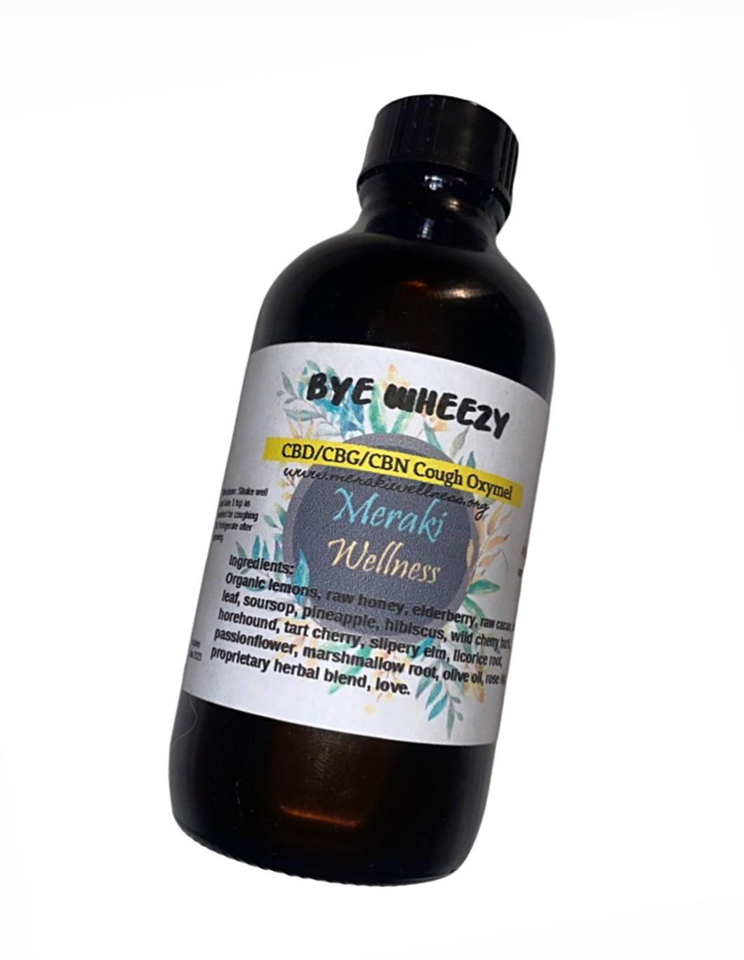 Bye Wheezy Infused Cough Oxymel ™️